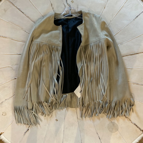 ThePerfext April Fringe Suede Jacket - Picture 2 of 8